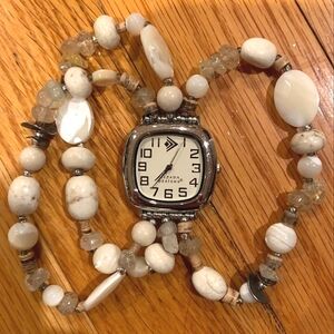 Rare Retired Silpada Stretch Bracelet Watch T1854
